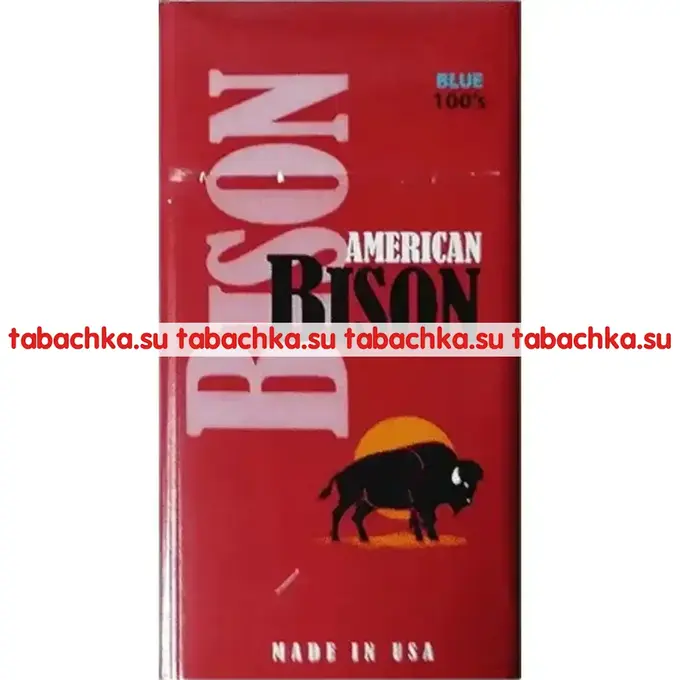 Сигареты American Bison Blue King 100’s